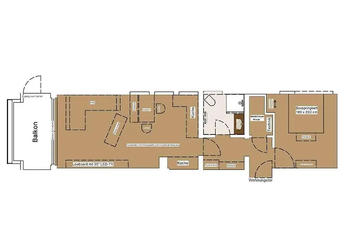 With 1 Bedroom Apartamento Oberreute